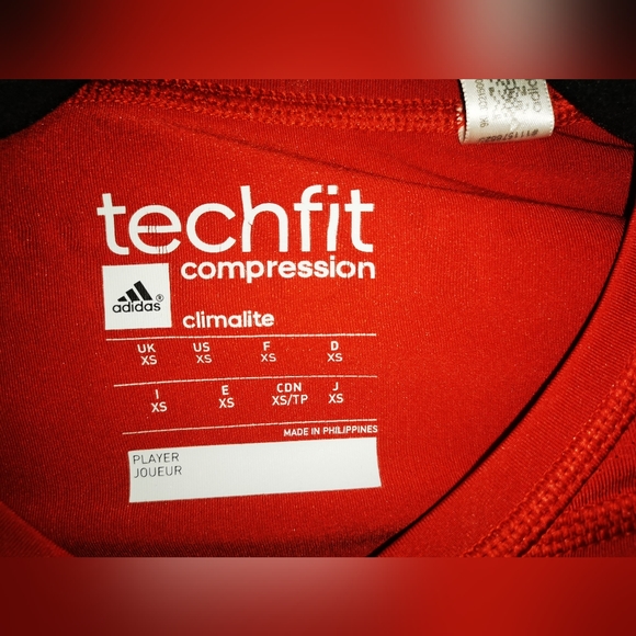 Adidas Fitness Compression Top Ladies XS Stretchy Soft - Picture 1 of 3